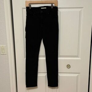 Levi's Women's Jet Black Skinny Jeans